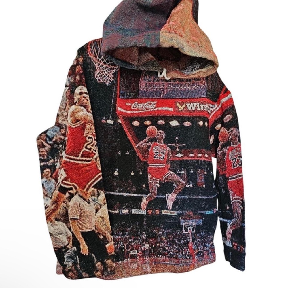 Michael Jordan Chicago Bulls Tapestry Aop Hoodie Jacket Kobe Bryant